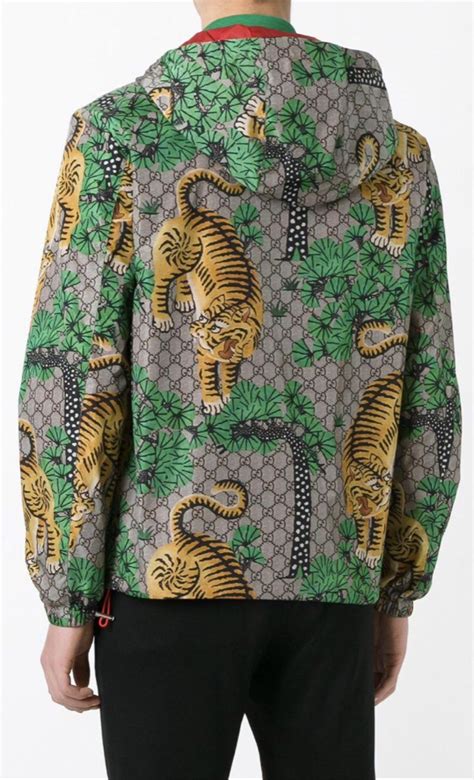 gucci tiger jacket fake|gucci jacket kevin hart.